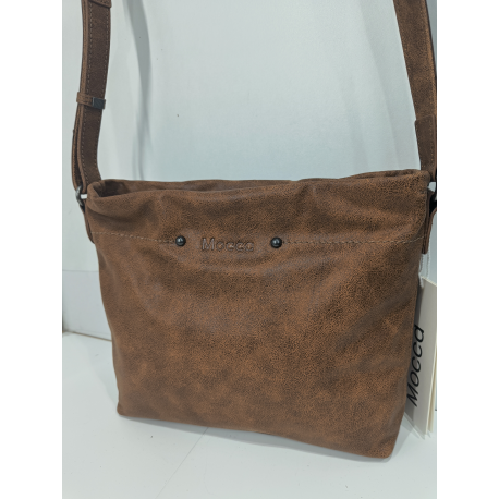 Sac en cuir marron "Mocca"