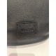 Sac en cuir noir "Mocca"