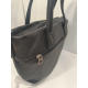 Sac en cuir noir "Mocca"