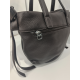 Sac porté main en cuir noir "Mocca"