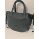 Sac porté main en cuir marron"Mocca"