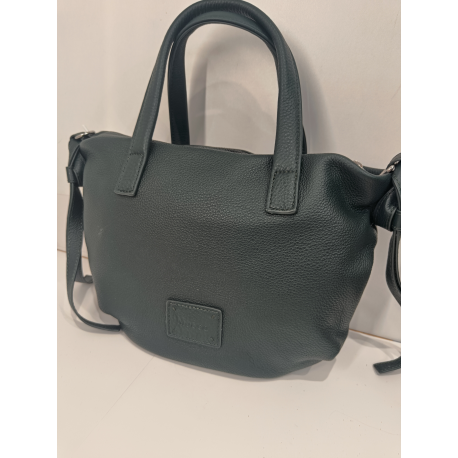 Sac porté main en cuir marron"Mocca"
