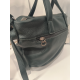 Sac porté main en cuir marron"Mocca"