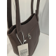 Sac en cuir noir "Arthur et Aston"