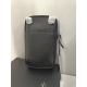 Petite pochette en cuir noir de 18 cm "Adapell"