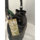 Sac au crochet en synthetique noir "Mia-Joy"