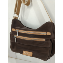 Sac en synthétique multi-poches marron -Francinel-