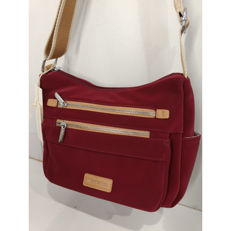 Sac en synthétique multi-poches taupe -Francinel-