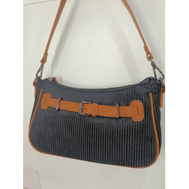 Sac en synthétique multi-poches noir -Francinel-