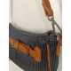 Sac en synthétique multi-poches noir -Francinel-