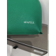 Trousse de toilette ou maquillage en cuir bleu "Adapell"