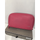 Trousse de toilette ou maquillage en cuir fuchsia "Adapell"