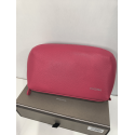 Trousse de toilette ou maquillage en cuir rose "Adapell"