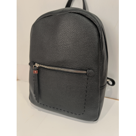 Sac a dos en cuir  noir "Francinel "