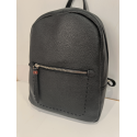 Sac à dos en cuir noir "Francinel "