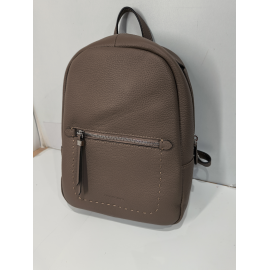 Sac à dos en cuir camel "Francinel "