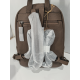 Sac à dos en cuir camel "Francinel "