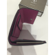 Porte monnaie plat en cuir rouge  "Adapell"