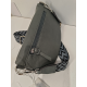 Sac banane en cuir bleu roy  "Francinel"