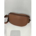 Sac banane en cuir camel "Francinel"