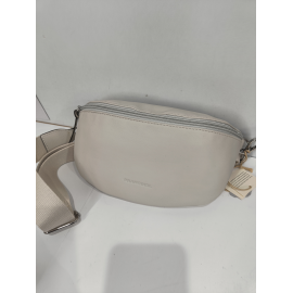 Sac banane en cuir moutarde "Francinel"