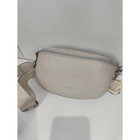 Sac banane en cuir moutarde "Francinel"