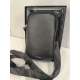Petite pochette en cuir noir de 18 cm "Adapell"