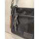 Sac en synthétique plat en beige fausse fourrure "Mia-Joy"