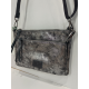 Sac en synthétique plat en noir "Mia-Joy"