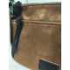 Sac en synthétique plat en kaki/noir "Mia-Joy"
