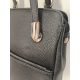 Sac a dos en cuir noir"Francinel"