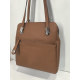 Sac a dos en cuir rouge "Francinel"