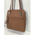 Sac a dos en cuir camel"Francinel"