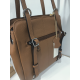 Sac a dos en cuir rouge "Francinel"