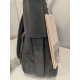 Sac porté main en cuir noir "Mocca"