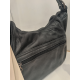 Sac porté main en cuir noir "Mocca"