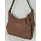 Sac  en cuir marron "Mocca"