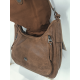 Sac  en cuir marron "Mocca"