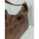 Sac  en cuir marron "Mocca"