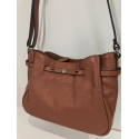 Sac  en cuir camel "Francinel"