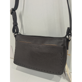Sac  en cuir noir "Francinel"