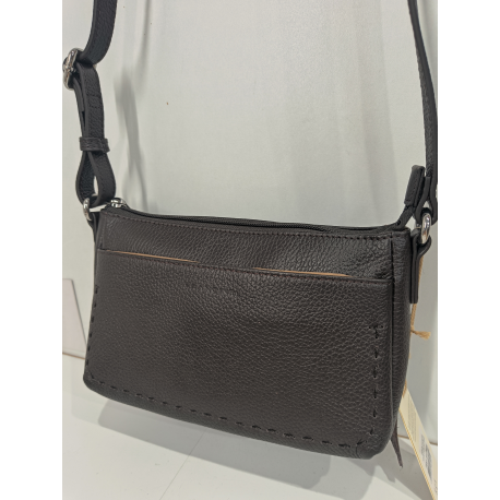 Sac  en cuir noir "Francinel"