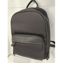 Sac a dos en synthétique et cuir noir "Francinel"