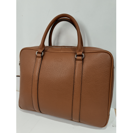 Porte Document en cuir camel "francinel"
