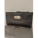 Compagnon en cuir noir -Francinel-