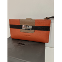 Compagnon en cuir orange -Francinel-