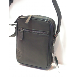  Sacoche  en cuir noir"Francinel"